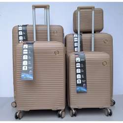 Set Kofera 5u1 Polipropilen PP166 zlatni