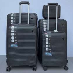 Set Kofera 5u1 Polipropilen PP166 crni