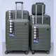 Set Kofera 5u1 Polipropilen PP166 maslinasti