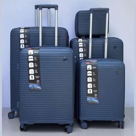 Set Kofera 5u1 Polipropilen PP166 teget