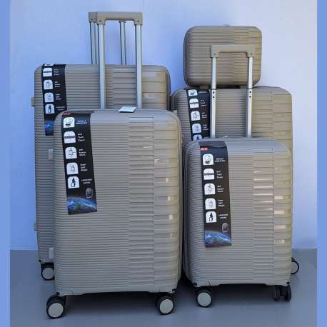 Set Kofera 5u1 Polipropilen PP803 krem