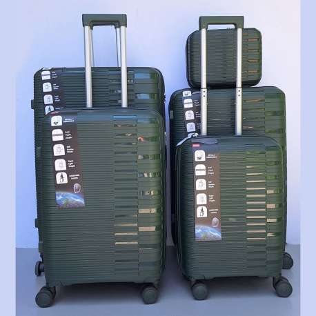 Set Kofera 5u1 Polipropilen PP803 maslinasti
