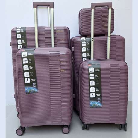 Set Kofera 5u1 Polipropilen PP803 ljubičasti