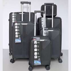 Set Kofera 6u1 Polipropilen PP801 crni