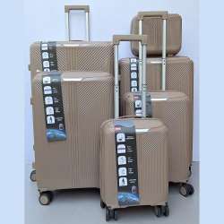 Set Kofera 6u1 Polipropilen PP801zlatni