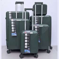 Set Kofera 6u1 Polipropilen PP801 maslinasti
