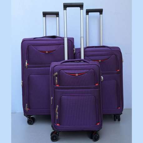 Koferi set 3u1 PLATNO 119 crveni
