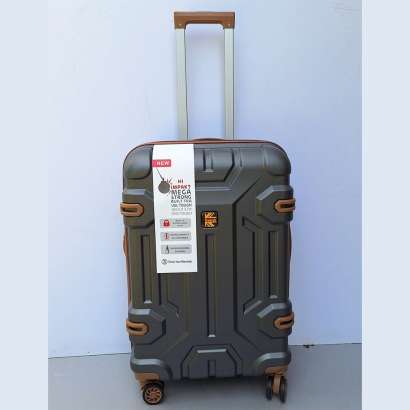 Premijum polikarbonat set kofera3u1 P025 tamno sivi