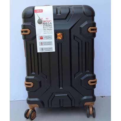 Srednji kofer polikarbonat  P025 crni