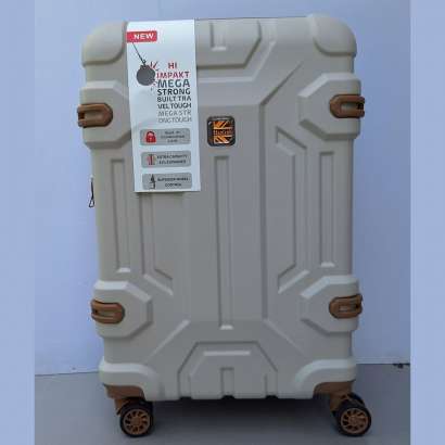 Veliki kofer polikarbonat  P025 krem