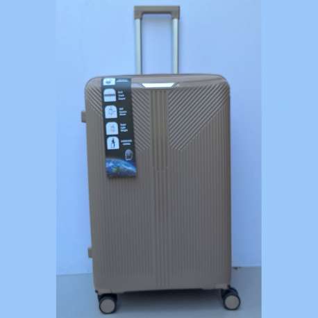 EXTRA VELIKI KOFER POLIPROPILEN PP801 zlatni