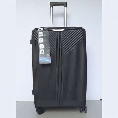 EXTRA VELIKI KOFER POLIPROPILEN PP801 crni