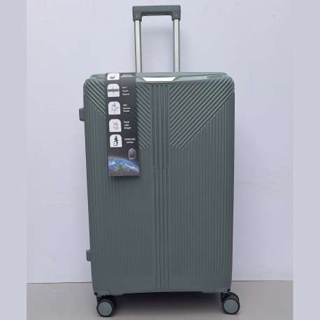 EXTRA VELIKI KOFER POLIPROPILEN PP801 sivi