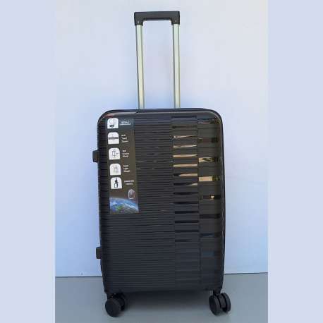 EXTRA VELIKI KOFER POLIPROPILEN PP803 crni