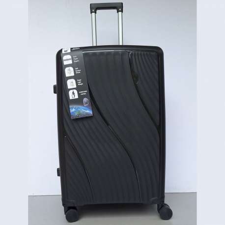 EXTRA VELIKI KOFER POLIPROPILEN PP101 crni