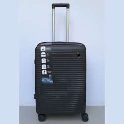EXTRA VELIKI KOFER POLIPROPILEN PP166 crni