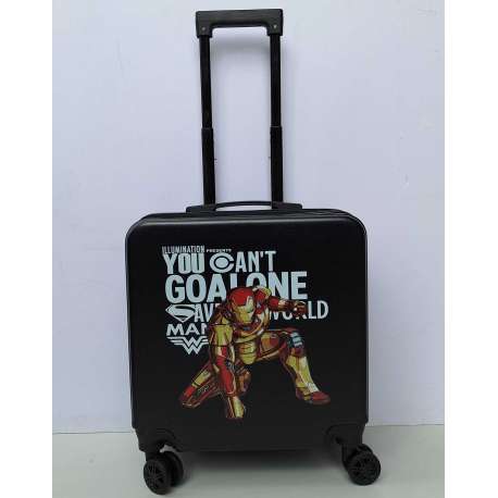 DECIJI VELIKI KOFER VUCILICA MOD.57 Iron Man crni