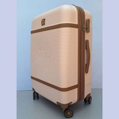 Srednji kofer polikarbonat  P027 roze